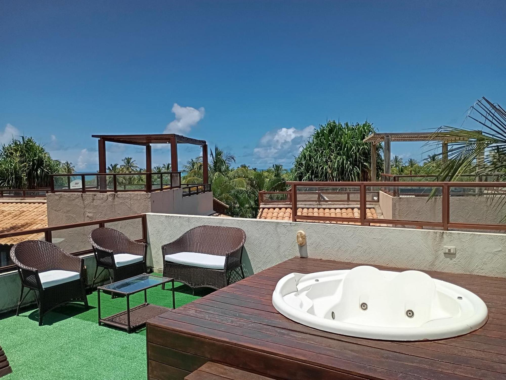 Pipa Beleza Spa Resort_Chale Duplex/Jacuzzi Praia de Pipa Exterior photo